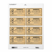 Vintages Arsen-Label-Halloween (Vorne)