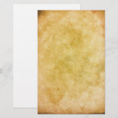 Vintages Art-Briefpapier Briefpapier (Vorne/Hinten)