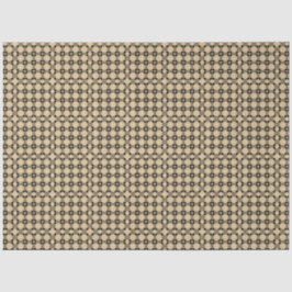 Vintages Art Deco Gold-Musterdekor Seidenpapier