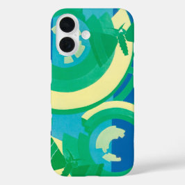 Vintages Art Deco Jazz iPhone 16 Hülle