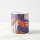 Vintages Art Deco Jazz Paradies für Kletterhexen: Kaffeetasse (Mittel)