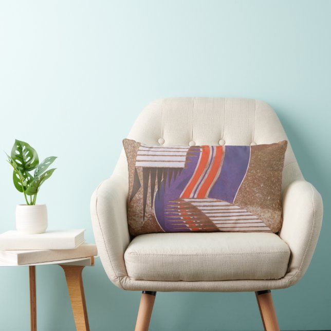 Vintages Art Deco Jazz Paradies für Kletterhexen: Lendenkissen (Stuhl )