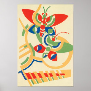 Vintages Art Deco Jazz Poster