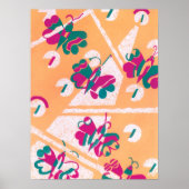 Vintages Art Deco Jazz Poster (Vorne)