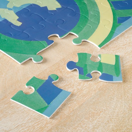 Vintages Art Deco Jazz Puzzle (Seite)