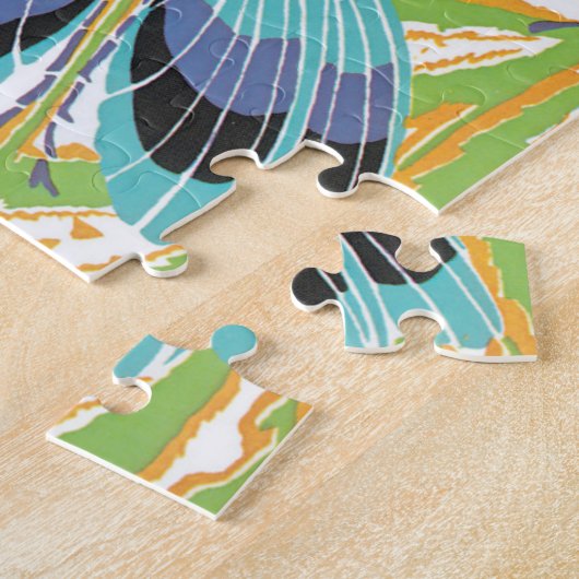 Vintages Art Deco Jazz Puzzle (Seite)