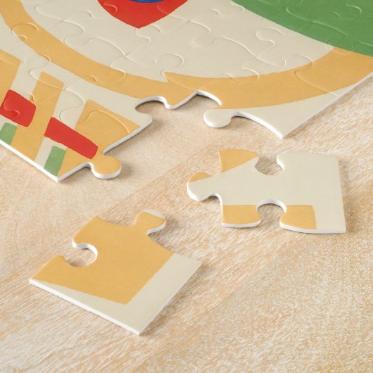 Vintages Art Deco Jazz Puzzle (Seite)