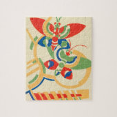 Vintages Art Deco Jazz Puzzle (Vertikal)