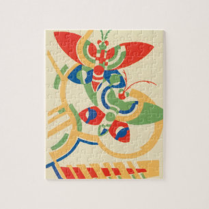 Vintages Art Deco Jazz Puzzle