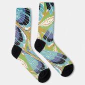 Vintages Art Deco Jazz Socken (Rechts)