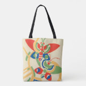 Vintages Art Deco Jazz Tasche (Rückseite)