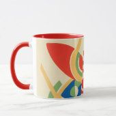 Vintages Art Deco Jazz Tasse (Links)