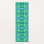 Vintages Art Deco Jazz Yogamatte (Vorderseite)