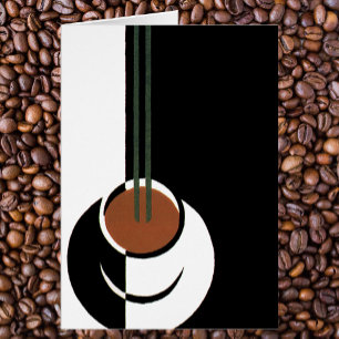 Vintages Art Deco, Kaffee-Cup mit Dampfbad