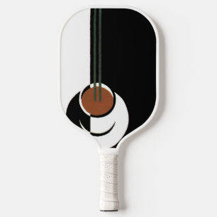 Vintages Art Deco, Kaffee-Cup mit Dampfbad Pickleball Schläger