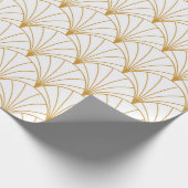 Vintages Art Deco Nahtloses Muster. Geometrische D Geschenkpapier (Ecke)