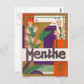 Vintages Art Deco Postkarte (Vorne/Hinten)