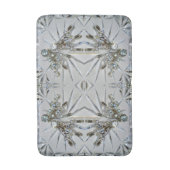 Vintages Art Deco Rhinestones Elegante Badematte (Vorderseite Vertikal)