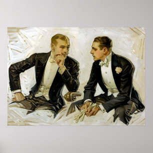 Vintages Art Deco The Donchester Poster