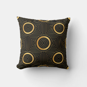 Vintages Art Deco Wallpaper Muster Kissen