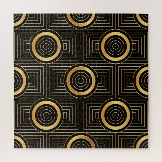 Vintages Art Deco Wallpaper Muster Puzzle (Vertikal)