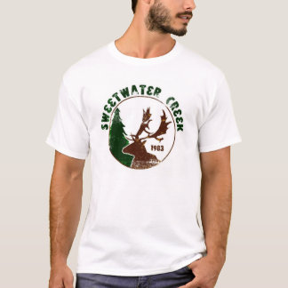 Vintages Artt-stück Sweetwater Nebenflusses T-Shirt