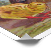 Vintages Arzneimittel-Poster Poster (Ecke)