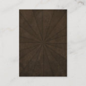 Vintages Ass des Spades Visitenkarte (Rückseite)