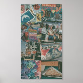 Vintages ästhetisches Poster der 90er Jahre (Vorne)