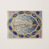 Vintages Astrologisches Rätsel Puzzle (Horizontal)