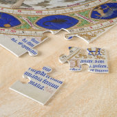 Vintages Astrologisches Rätsel Puzzle (Seite)