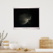 Vintages astronomisches Poster (Küche)