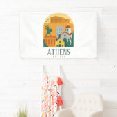 Vintages Athen Griechenland Reisen - Parthenon Banner (Insitu)