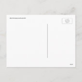 Vintages ätherisches Halloween Feiertagspostkarte (Rückseite)