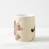 Vintages Audubon Cedar Waxwing Painting Bird-Gesch Kaffeetasse (Mittel)