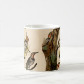 Vintages Audubon-Gelb-shaftes Flicker-Gemälde  Kaffeetasse (Mittel)