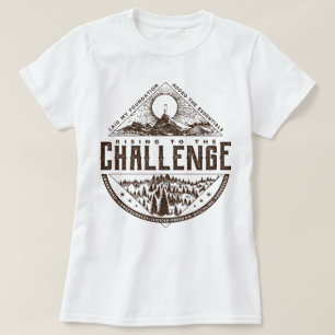 Vintages Aufstehen zu den "Challenge CC Essentials T-Shirt