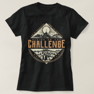Vintages Aufstehen zu den "Challenge CC Essentials T-Shirt