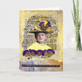 "Vintages Aussehen" Cope Gruß Karte