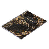 Vintages Aussehen des durchbrochenen Musters - Ihr Notizblock (Linke Seite)