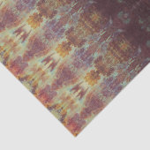 Vintages Aussehen in Gold und lila Muster Seidenpapier (Ausschnitt)