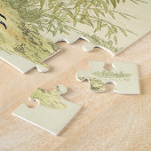 Vintages Aussehen, Stehendes Vogelpuzzle Puzzle (Seite)