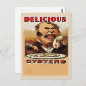 Vintages Austernfest, New Orleans, LA Postkarte (Vorne/Hinten)
