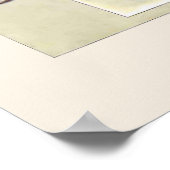 Vintages Austernposter Poster (Ecke)