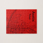 Vintages Austin-Rot Puzzle (Horizontal)