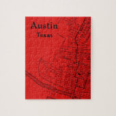 Vintages Austin-Rot Puzzle (Vertikal)