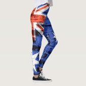 Vintages Australien Flag #3 Leggings (Rechts)