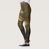 Vintages Australien Flag #8 Leggings (Links)