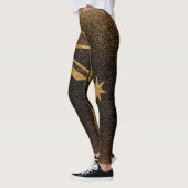 Vintages Australien Flag #9 Leggings (Links)