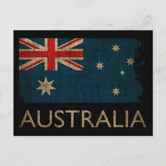 Vintages Australien Postkarte (Vorderseite)